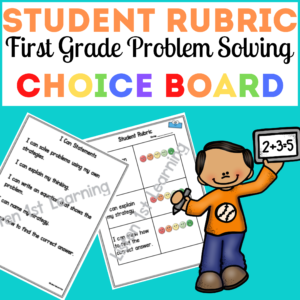 Student Rubric Problem Solving