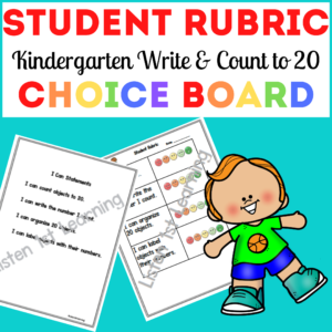 Student Rubric Count to 20