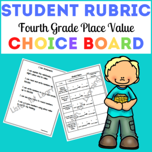 Student Rubric: Place Value