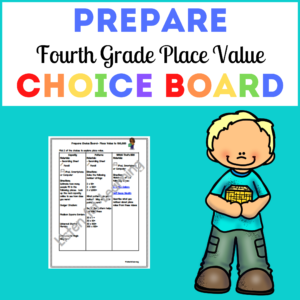 Prepare Choice Board: Place Value