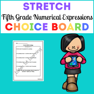 Challenge Stretch: Numerical Expressions