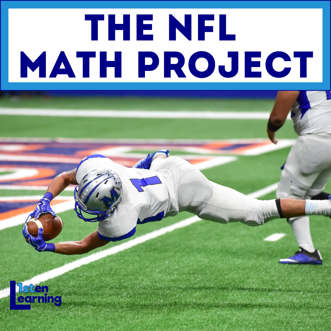 2022 NFL Fantasy Football - Math Project - Differentiated for 2nd - 5th  Grade