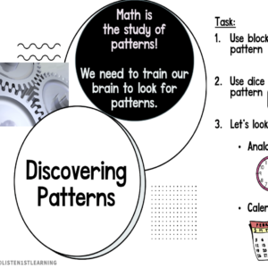 Lessons for Teaching Students Math Behaviors