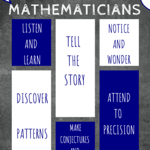 Mathematical Behavior Posters!