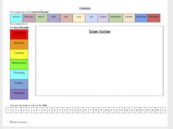 Printable Student Calendar