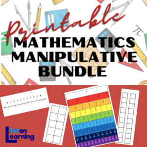 Printable Math Manipulative Kit