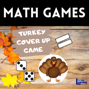 Turkey Cover Up Game (PDF and Virtual Game Boards)
