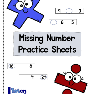 Missing Number Fact Practice-Multiplication & Division