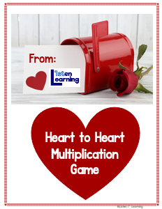 Heart-To-Heart Multiplication Game