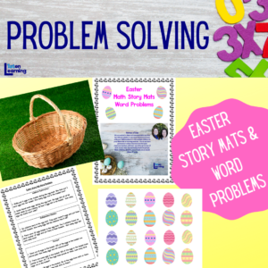 Easter Math Story Mats & Word Problems