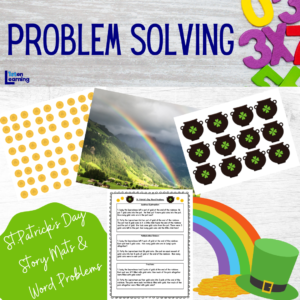 St. Patrick’s Day Story Mats & Word Problems